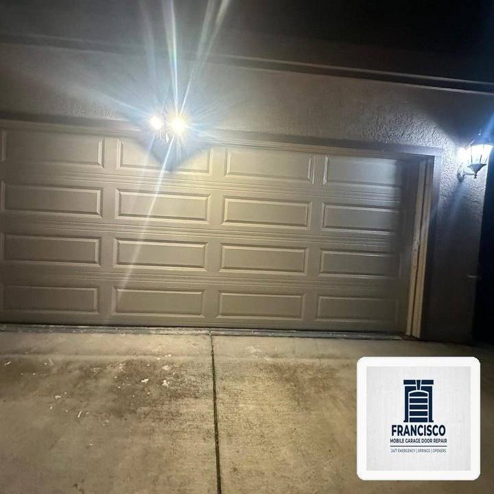 Off-Track Garage Door Emergency Realignment & Laser Calibration in Canyon Lake, TX