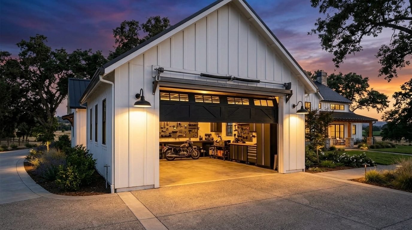 Francisco Mobile Garage Door Repair Overhead Garage Door Gliding Open in Canyon Lake, TX