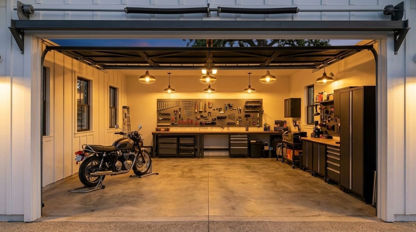 Francisco Mobile Garage Door Repair Precision Mechanical Workshop in Canyon Lake, TX